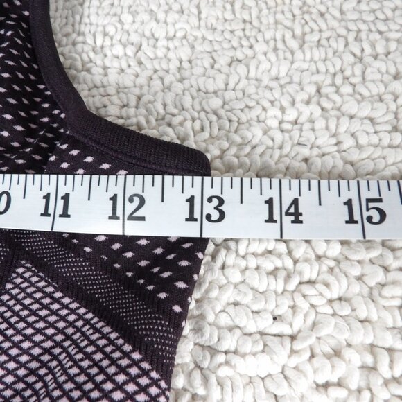 Athleta Heather Fastest Track Tank Top Ruched Size: XS Athletic Run Plain - Picture 4 of 7